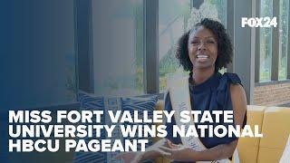 Miss Fort Valley State University wins National HBCU Pageant