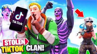 I Stole A Rare Skin TikTok Clan in Fortnite...