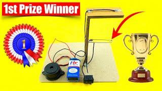 How To Make Earthquake Alarm Working Model Science Project