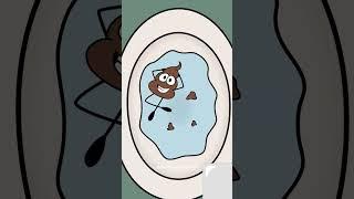 when the flush doesn't work #animation #funny #memes #cartoon #animationmeme #animatin