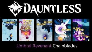 Dauntless Umbral Revenant Chainblades