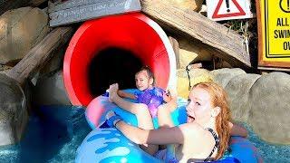 SCARIEST WATER SLIDE park in Dubai! Will they dare go on? | Family Fizz