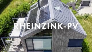 RHEINZINK PV, Solaranlage mit RHEINZINK