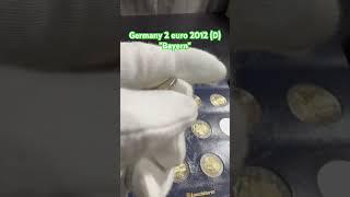 Germany 2 euro 2012 (D) "Bayern" #coins #shorts #numismatica #historia #hobby #colecionismo