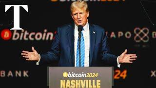 Donald Trump woos Bitcoin fans ahead of election