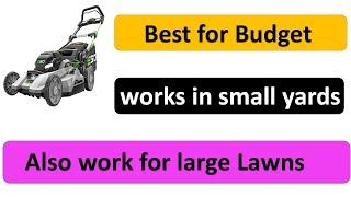 Best battery powered Cordless Lawn mower under $300 2023