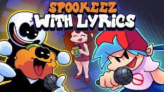 Spookeez WITH LYRICS By RecD - Friday Night Funkin' THE MUSICAL (Lyrical Cover)
