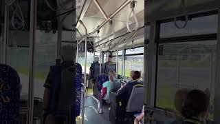 Bus 22 to the Riga international Airport #shorts #riga #bus