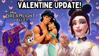 Aladdin & Jasmine Confirmed! Valentine's Update | Disney Dreamlight Valley