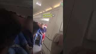 Man Opens Door Mid-Flight 