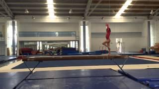 Age Group Programme – Women's Artistic Balance Beam - High Performance Compulsory 2