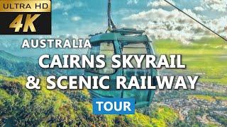 [4k] Cairns Skyrail Rainforest Cableway and Kuranda Scenic Railway tour | Cairn Attractions