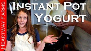 How to make Yogurt with an Instant Pot | Heartway Farms
