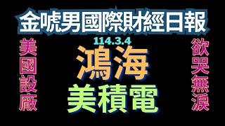 台股崩盤之前，您在做什麼，輝達連續重挫，台積電抽單，鴻海美國投資，一連串打擊毛利率的舉動。還有未來嗎?