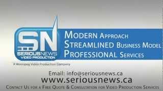 Videography Videographer Winnipeg | SeriousNews Video Production