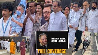 Ratan Tata Family, Politicians, Businessman, But No Bollywood Celeb arrives at Ratan Tata Last Rit..