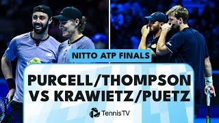 Purcell & Thompson vs Krawietz vs Puetz For A Spot In The Final | Nitto ATP Finals 2024 Highlights