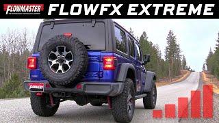 2018-2021 Jeep Wrangler JL 2.0L turbo  - FLOWFX Extreme Cat-back Exhaust - 717967