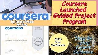 How to enroll in Coursera free Program|| Coursera Launched New Online Project Courses.