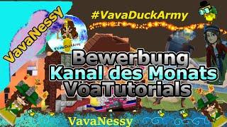 Bewerbung Kanal des Monats VoaTutorials | Blockstarplanet Stars Stable Sims 4 |  VavaNessy