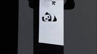 cute drawings ideas of panda| #shorts #youtubeshorts #youtube #drawing #art