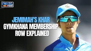 Khar Gymkhana Removes Jemimah Rodrigues over Father's Religious Activities | Cricket News