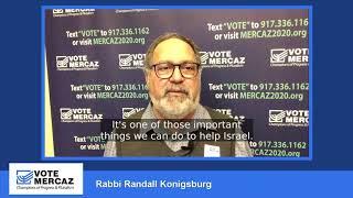 Rabbi Randall shares a personal story about Why I'm voting for Mercaz