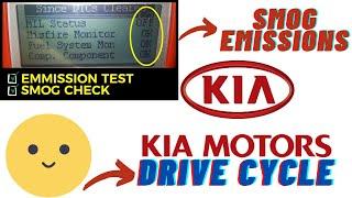 Kia Emissions Drive Cycle ▶️ Kia Smog Test 02 EGR CAT EVAP Monitor Readiness