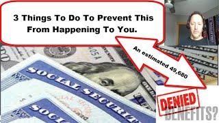 June 2022 CDR update Estimated 49,680 SSA Disability Benefits Terminated