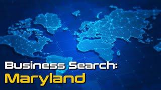 Maryland Secretary of State Business Search Guide 2024