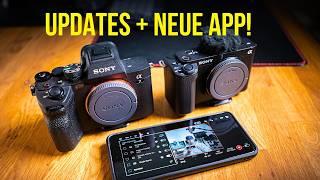 Firmware-Updates für A7IV und ZV-E1 // Sony Monitor & Control App