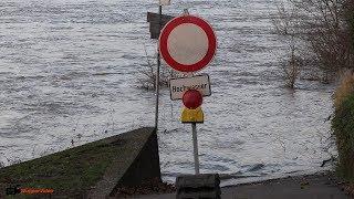Köln bereitet sich auf das Hochwasser am Rhein vor | 05.01.2018