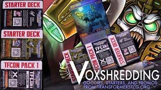 Voxshredding 08 Starter, Goodies und Promos von TransformersTCG org