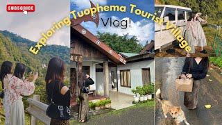 Exploring Tuophema Tourist Village | View point Tower,eating pizza,long drive,etc