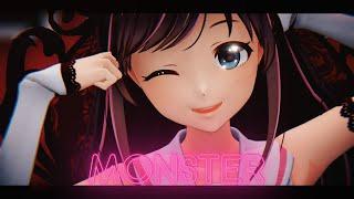 【MMD】 ◤•  KIRA - MONSTER •◥ Motion by Lapislazzuli07 【2K60FPS】