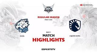 EVOS vs Team Liquid ID HIGHLIGHTS MPL ID S15 | EVOS vs TLID ESPORTSTV