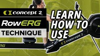 Correct Rowing Machine Technique, Improve Your Rowing  | Concept2