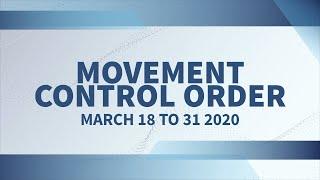 Movement Control Order