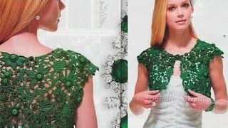 БОЛЕРО, ВЯЗАННОЕ КРЮЧКОМ - 2019 / BOLERO CROCHET / BOLERO HÄKELN