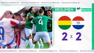 BOLIVIA vs. PARAGUAY [2-2] RESUMEN DEL PARTIDAZO EN EL ALTO | FECHA 12 | CLASIFICATORIAS 2026 