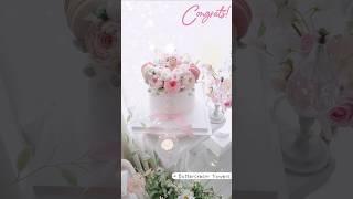 앙금같은 크림으로 여름에도 플라워케이크만들기 #koreancake #앙금플라워떡케이크 #앙금플라워 #cakeclass #flowercake #buttercreamflowers