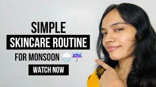 தமிழில் - Simple Skincare Routine for Monsoon Season️️ in Tamil