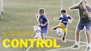 Ejercicios para mejorar el control de la pelota ️