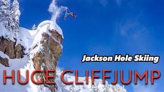 Jackson Hole Massive Air, Backcountry Skiing, Straight lines & Couloirs | O_leeps