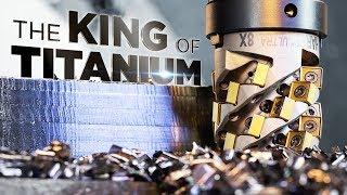 Monster Tool Eats Titanium Like No Other! The BEAST HARVI ULTRA 8X by Kennametal