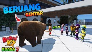 BOBOIBOY GENTAR MEMBAWA HEWAN PELIHARAAN KE RUMAH - GTA 5 MOD