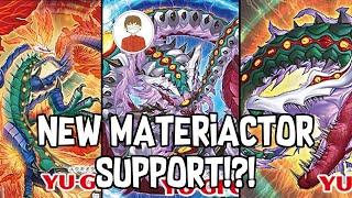 NEW MATERIACTOR CARDS!?! NEW RANK-3 ENGINE! Yu-Gi-Oh!