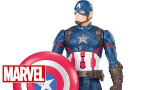 Marvel Captain America: Titan Hero Series U.K. - 'Electronic Figure' Demo