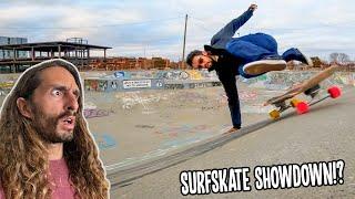 This Surf Skater CALLED me OUT!? Interviewing@MarktheLandlockedSurfer