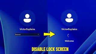 Disable Login Password on Windows 11 | How To Remove windows 11 Lock Screen  